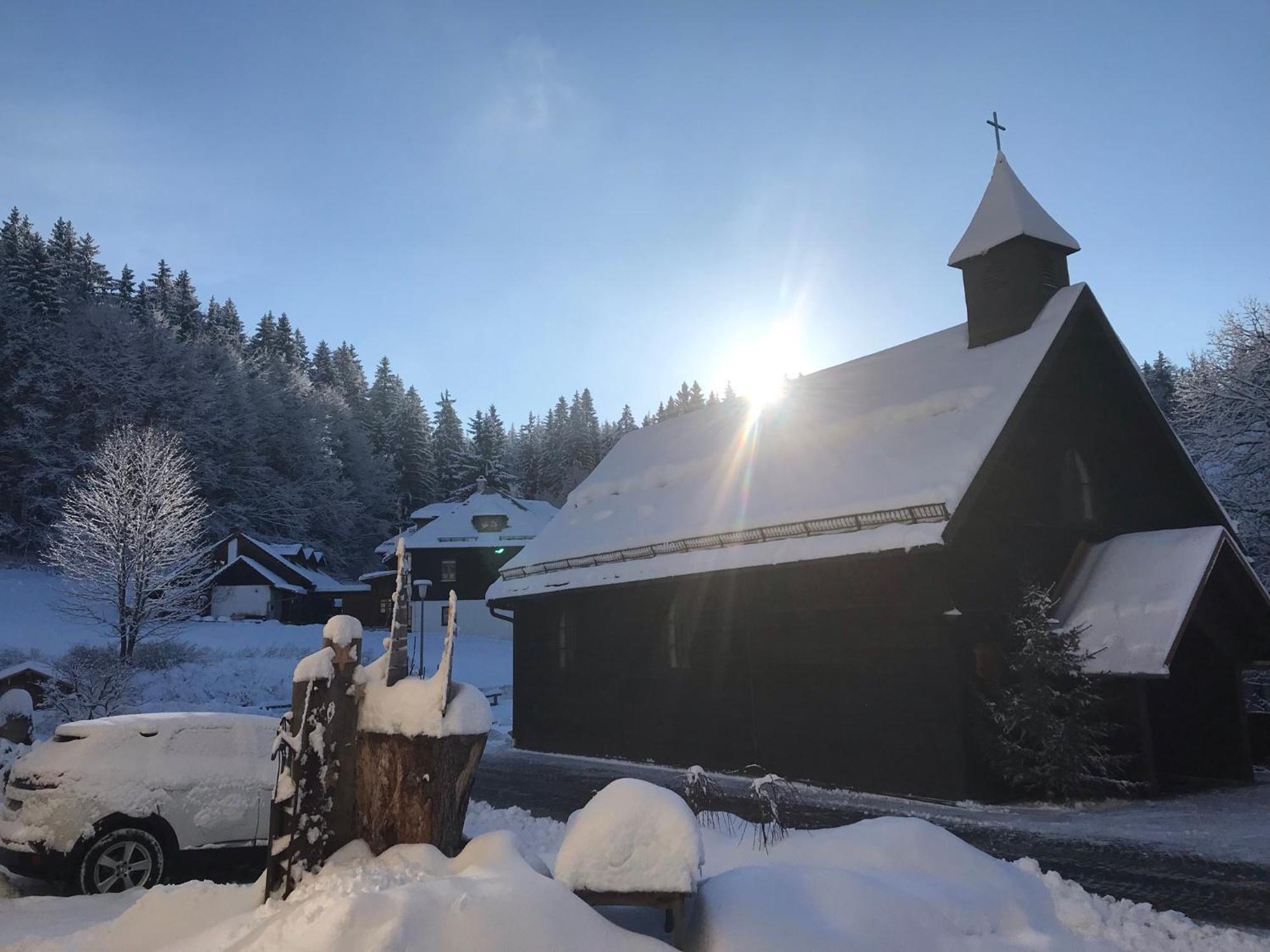 Das Alte Forsthaus Spiegelhuette Lindberg Esterno foto