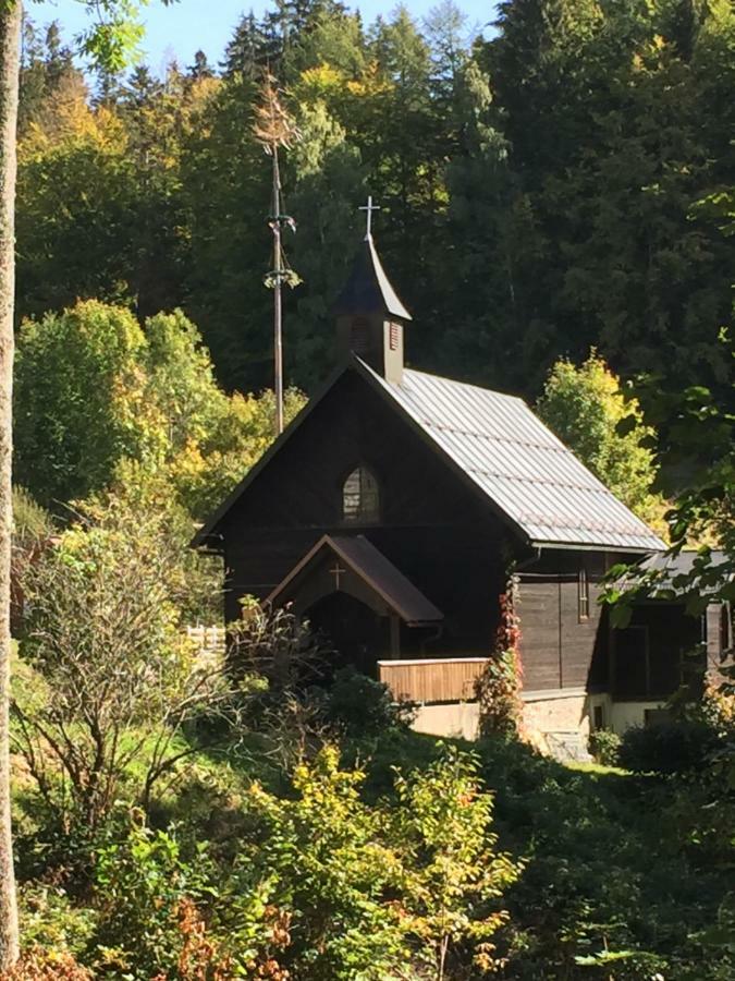 Das Alte Forsthaus Spiegelhuette Lindberg Esterno foto