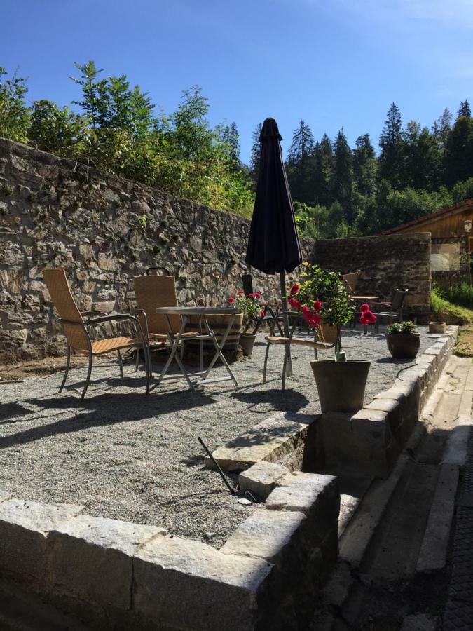 Das Alte Forsthaus Spiegelhuette Lindberg Esterno foto